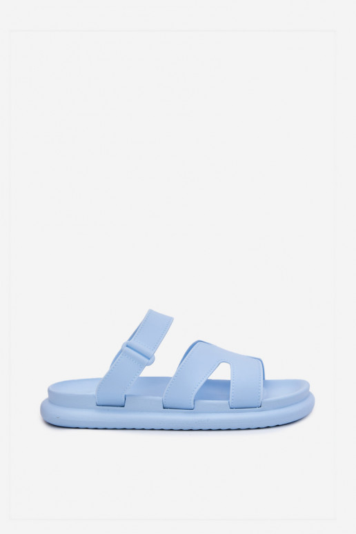 Guma Dámske papuče s popruhmi Modrá Tavirae