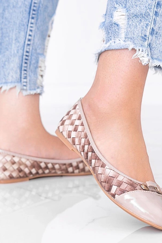 Pieskové topánky s tkaninou, „Broadway"