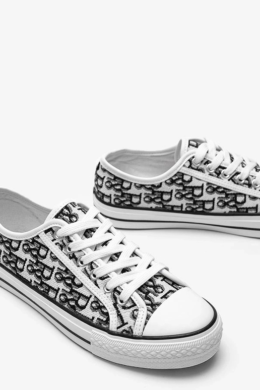 Čierno-biele dámske topánky, „Rimmie"