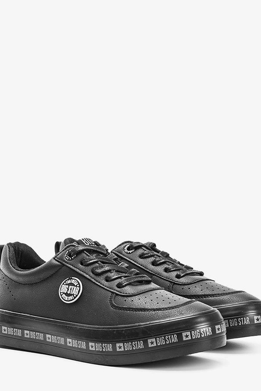 Nízke klasické čierne tenisky Big Star