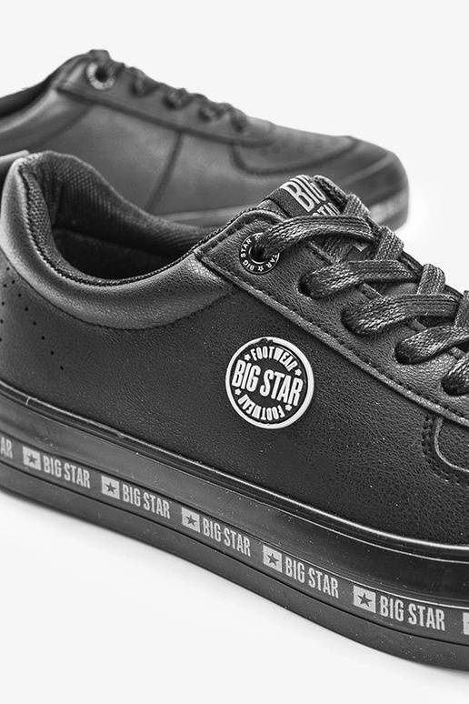 Nízke klasické čierne tenisky Big Star