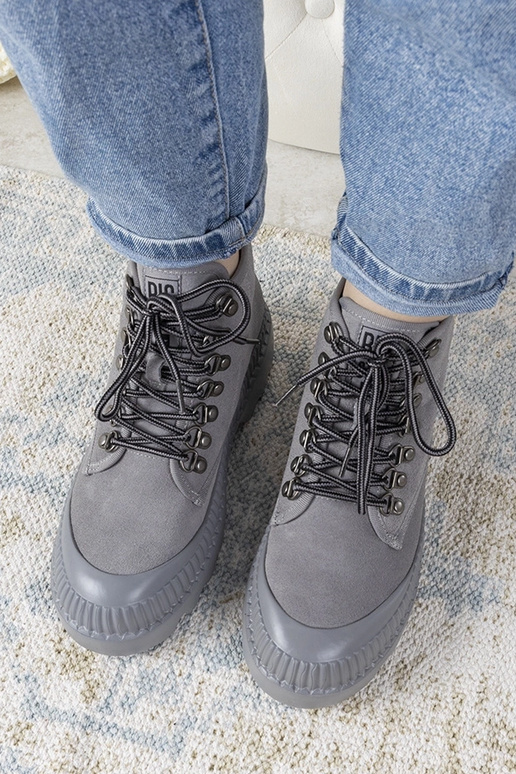 Sivé dámske športové členkové...