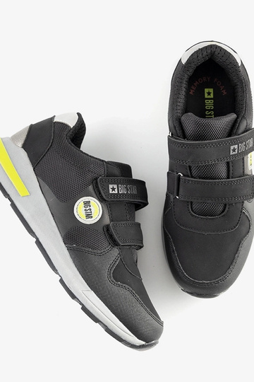 BIG STAR Čierne detské tenisky 2