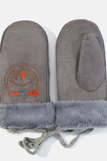 Detské rukavice Kitty Grey