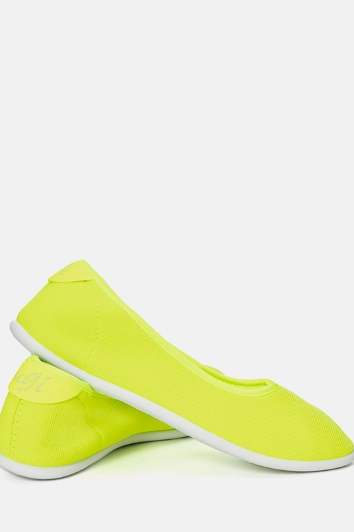 Zelené detské baletné papuče Geneseo