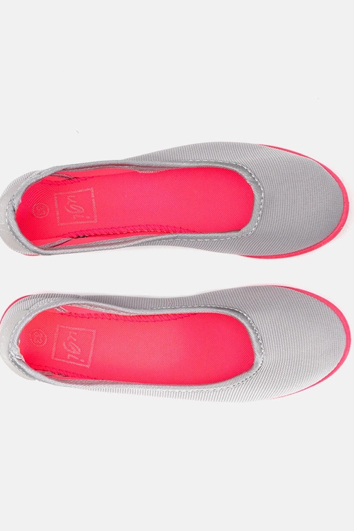 Detské balerínky Geneseo šedej a...