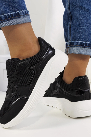 Čierne dámske športové...