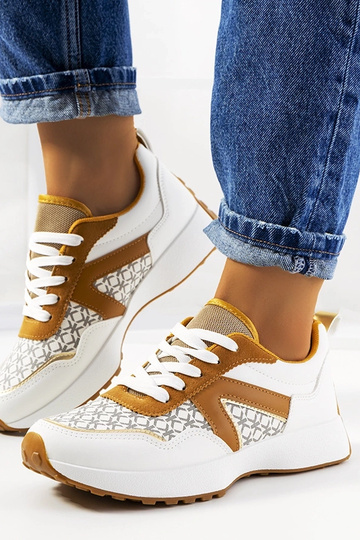 Biele dámske športové...