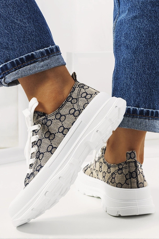 Modro-pieskovné topánky, „Waters"