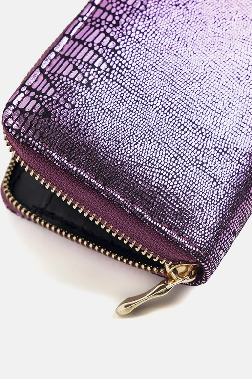 Ružová trblietavá peňaženka Decosta