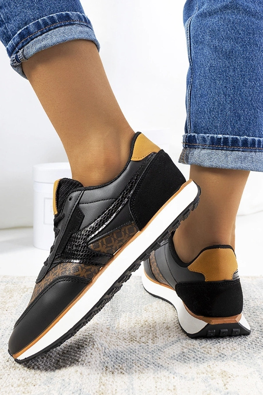 Čierne dámske tenisky Chiara