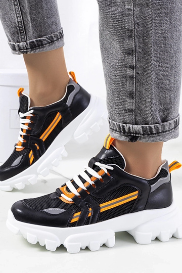 Čierne dámske tenisky Bernier 2