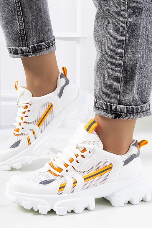 Biele dámske tenisky Bernier