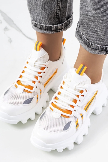 Biele dámske tenisky Bernier 2