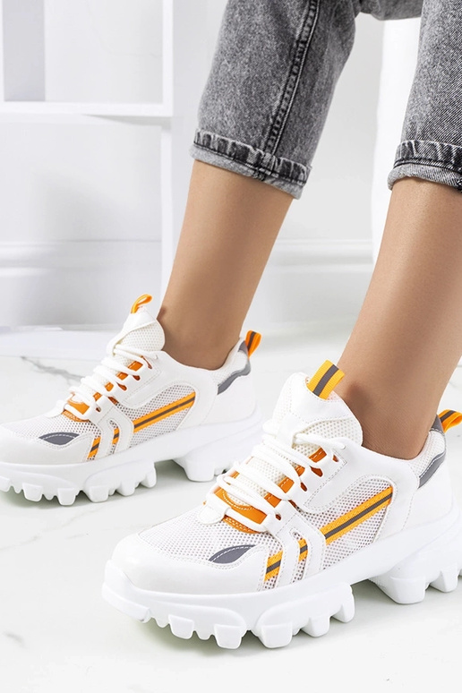 Biele dámske tenisky Bernier