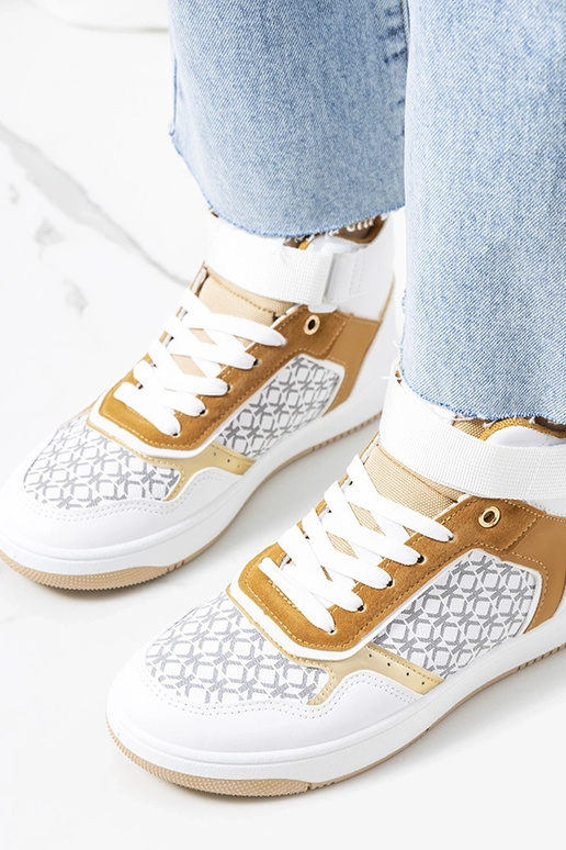 Biele vysoké tenisky značky Emmers