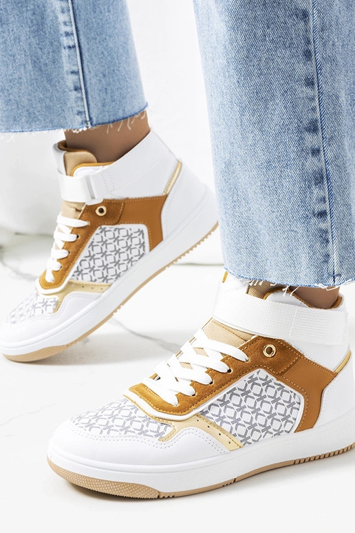 Biele vysoké tenisky značky Emmers