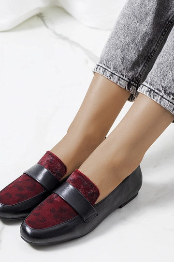 Čierno-bordové dámske... 2