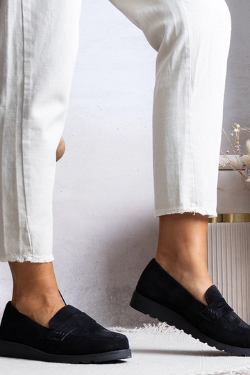 Čierne mokasíny Haydon