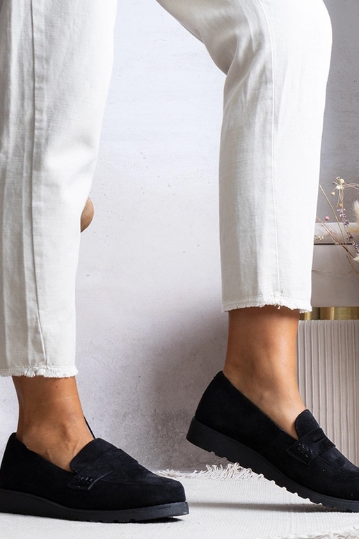 Čierne mokasíny Haydon