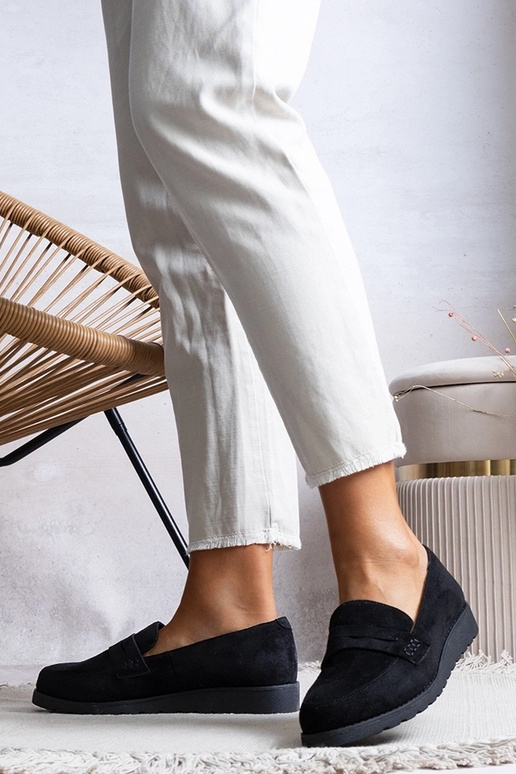 Čierne mokasíny Haydon