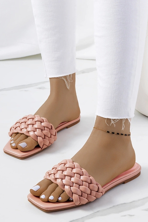 Ružové ploché sandále D'Adda