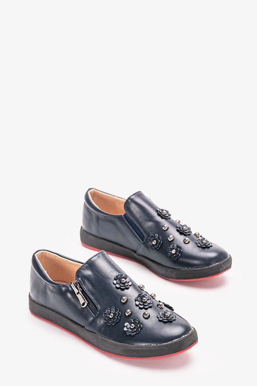 Námornícke modré detské tenisky Jorik