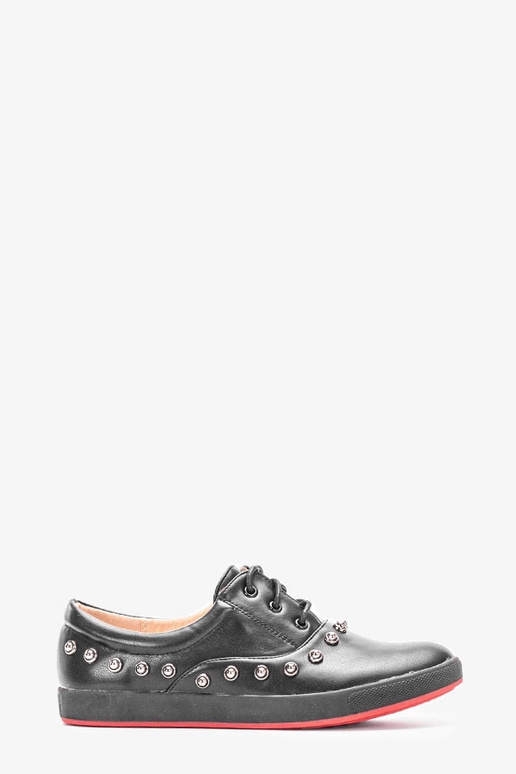 Čierne detské tenisky Kooi