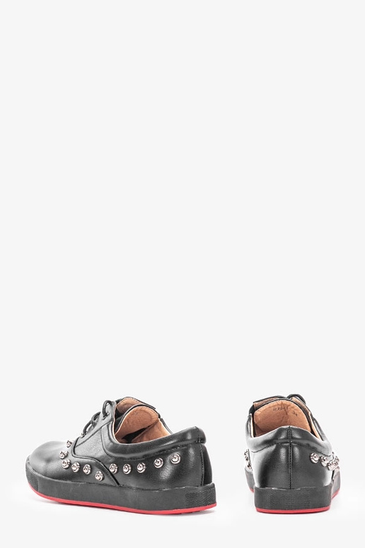 Čierne detské tenisky Kooi