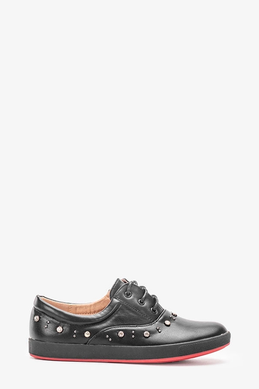 Čierne detské tenisky Fosses