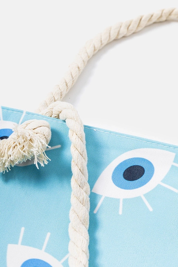 Modrá plážová taška, „Elsina" 2