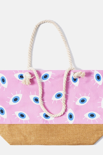 Plážová taška Elsina Pink 2