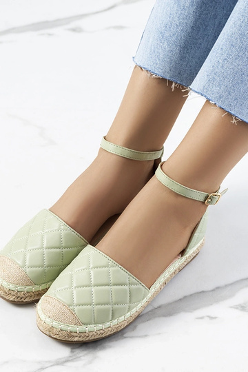 Faiza zelené espadrilky 2