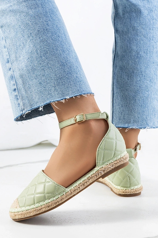 Faiza zelené espadrilky