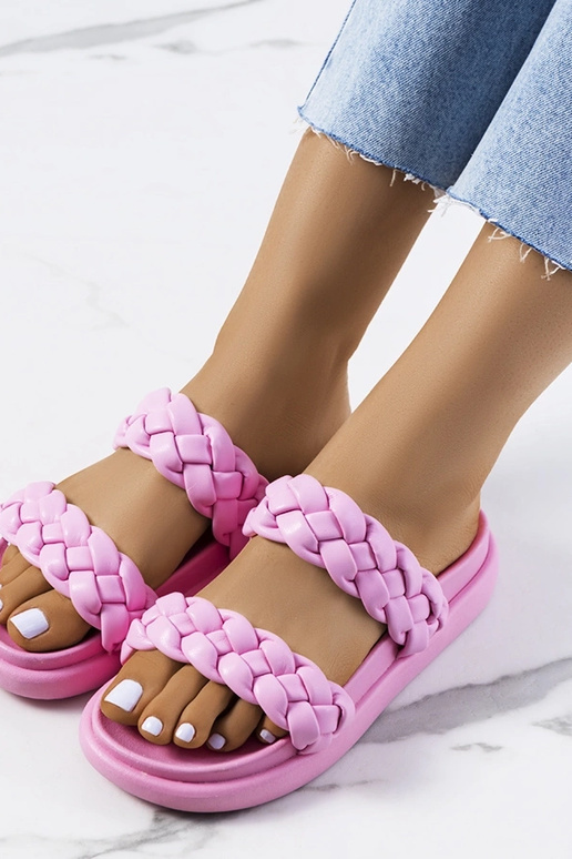 Ružové žabky Angas