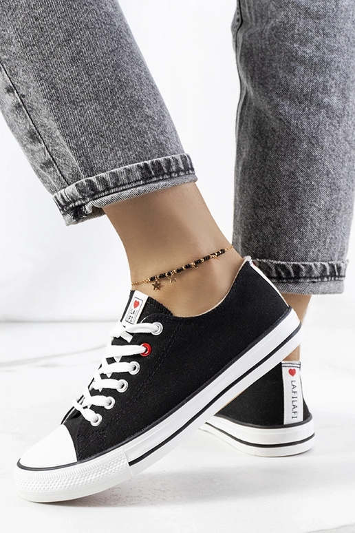 Čierne klasické dámske tenisky Kolind