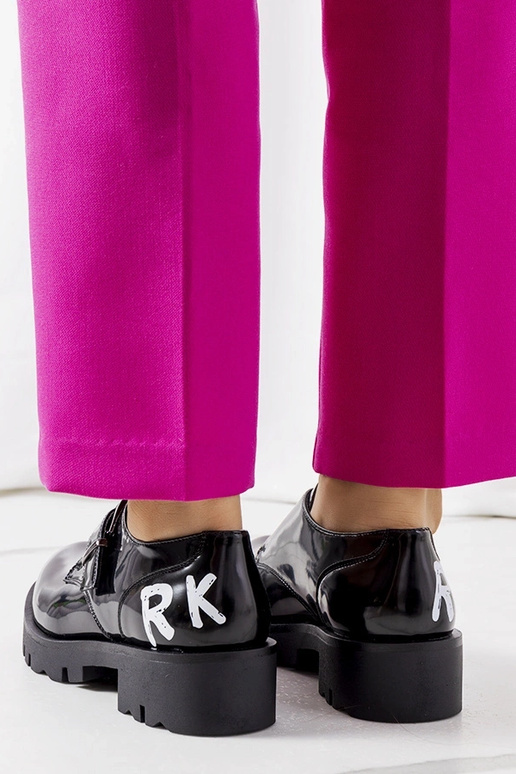 Čierne topánky Lens