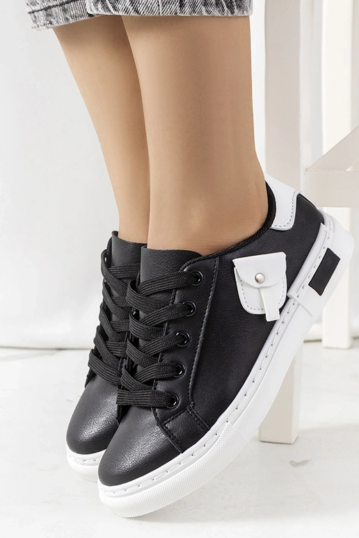 Čierne dámske športové topánky, „Frame"