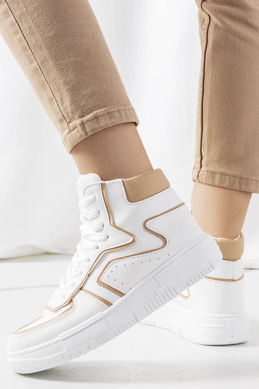 Vysoké tenisky White Roseda