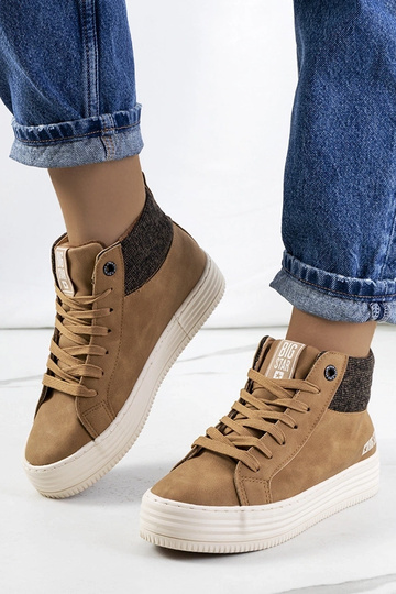 Hnedé zimné topánky, „BIG...