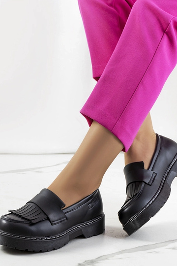 Čierne poltopánky Big Star...