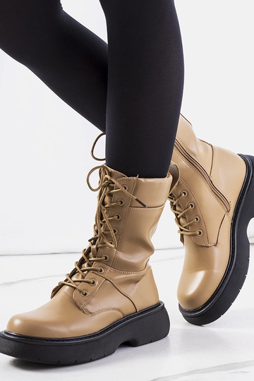 Hnedé zateplené členkové...