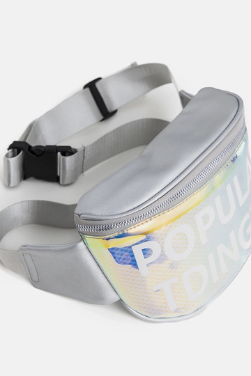 Strieborná dámska taška Betim 2