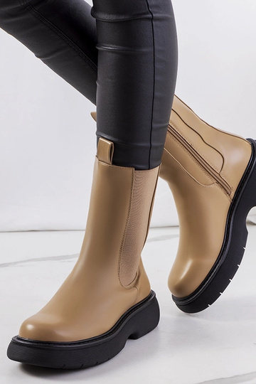 Béžové bojové topánky Willsden 2