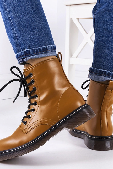 Hnedé bojové topánky Narfolk