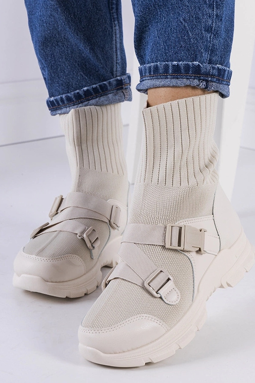 Béžové tenisky Saker