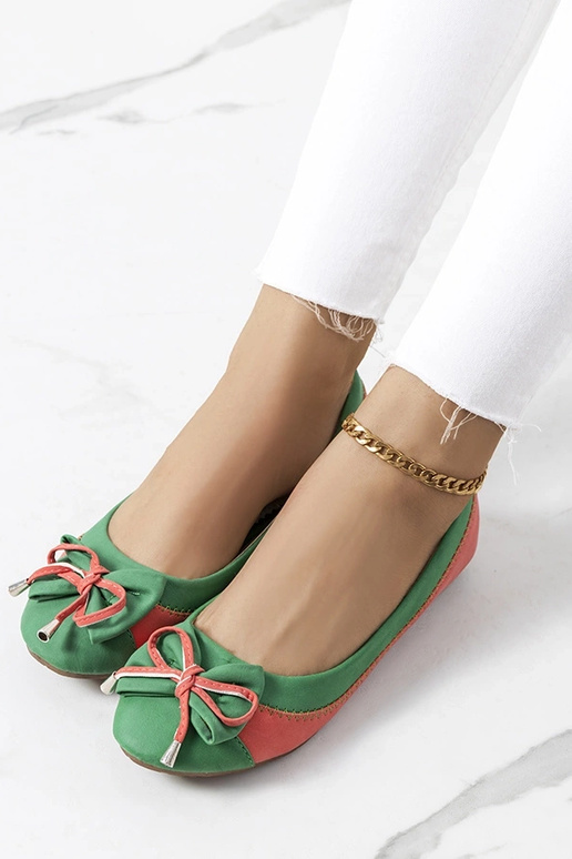 Zelené eske baletky