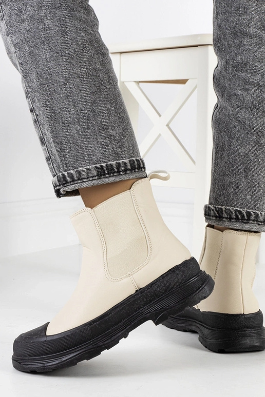 Pieskové topánky z umelej kože Loree