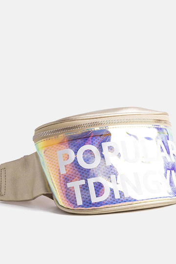 Dámska zlatá kabelka Betim 2