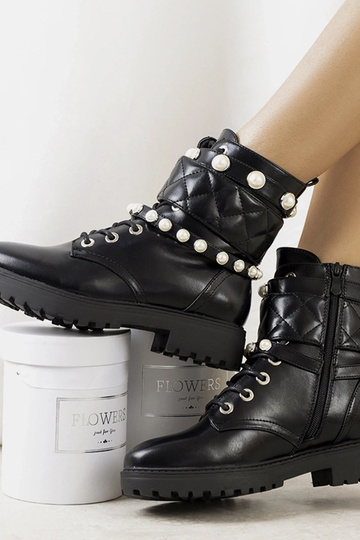 Čierne dámske čižmy Cesia 2